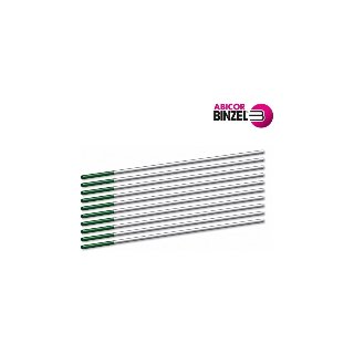 Wolfraam elektrode WP 175 mm AC groen BINZEL