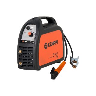 Kemppi Minarc 150 elektrode lasapparaat (MMA) met kabels en draagriem