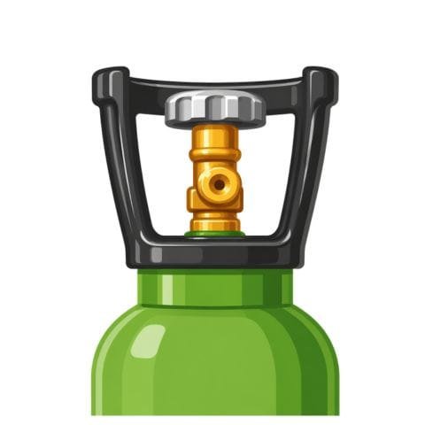 Argon 20 liter, wisselcilinder